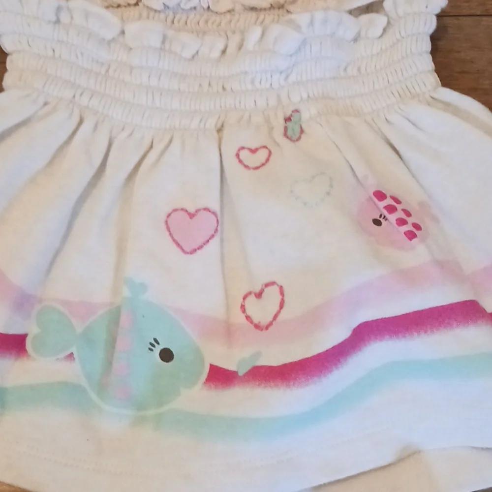 Koala Baby Organic Cream Color Fish-Themed 4 Piece Set